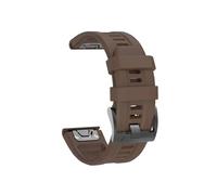 Bracelet De Montre En Silicone Bicolore, Adapté For Garmin TACTIX DELTA/Instinct 2X/Descent Mk2 Mk2i G1/MARQ/Enduro 2, Bracelet À Ajustement Rapide De 22mm 26mm(Brown 1,QuickFit 22mm)