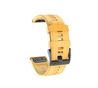 Bracelet De Montre En Silicone Bicolore, Adapté For Garmin TACTIX DELTA/Instinct 2X/Descent Mk2 Mk2i G1/MARQ/Enduro 2, Bracelet À Ajustement Rapide De 22mm 26mm(Yellow 3,QuickFit 26mm)