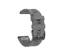 Bracelet De Montre En Silicone Bicolore, Adapté For Garmin TACTIX DELTA/Instinct 2X/Descent Mk2 Mk2i G1/MARQ/Enduro 2, Bracelet À Ajustement Rapide De 22mm 26mm(Gray 1,QuickFit 26mm)