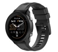 Bracelet de montre en silicone Black 22 mm Garmin Forerunner 955/945/935/Garmin Fenix 6 GPS