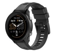 Bracelet de montre en silicone Black 22 mm Garmin Forerunner 955/945/935/Garmin Fenix 6 GPS