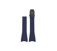 Bracelet de montre en Silicone Compatible avec Casio G-SHOCK GST-S130/S110/S120/B100/W300(Blue-black)