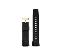 Bracelet de montre en Silicone Compatible avec Casio G-SHOCK MTG-B3000B/BD, boucle en acier inoxydable(Black Gold B)
