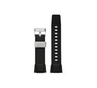 Bracelet de montre en Silicone Compatible avec Casio G-SHOCK MTG-B3000B/BD, boucle en acier inoxydable(Black-Steel A)