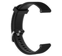 Bracelet de montre en silicone compatible avec Garmin Forerunner 245 / 245M Noir