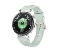 Bracelet de montre en silicone de 18 mm compatible avec Garmin Vivoactive 4S, Venu 3S / 4 41 mm, Forerunner 255S / 265S, fermeture rapide compatible avec Huawei Watch GT 6/5/4 41 mm, One Size