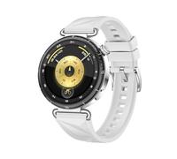 Bracelet de montre en silicone de 18 mm compatible avec Garmin Vivoactive 4S, Venu 3S / 4 41 mm, Forerunner 255S / 265S, fermeture rapide compatible avec Huawei Watch GT 6/5/4 41 mm, One Size