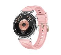 Bracelet de montre en silicone de 18 mm compatible avec Garmin Vivoactive 4S, Venu 3S / 4 41 mm, Forerunner 255S / 265S, fermeture rapide compatible avec Huawei Watch GT 6/5/4 41 mm, One Size