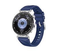 Bracelet de montre en silicone de 18 mm compatible avec Garmin Vivoactive 4S, Venu 3S / 4 41 mm, Forerunner 255S / 265S, fermeture rapide compatible avec Huawei Watch GT 6/5/4 41 mm, One Size