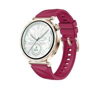 Bracelet de montre en silicone de 18 mm compatible avec Garmin Vivoactive 4S, Venu 3S / 4 41 mm, Forerunner 255S / 265S, fermeture rapide compatible avec Huawei Watch GT 6/5/4 41 mm, One Size
