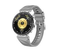 Bracelet de montre en silicone de 18 mm compatible avec Garmin Vivoactive 4S, Venu 3S / 4 41 mm, Forerunner 255S / 265S, fermeture rapide compatible avec Huawei Watch GT 6/5/4 41 mm, One Size