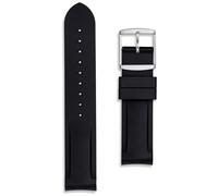 Bracelet de montre en silicone de 20 mm | Compatible avec Omega x Swatch MoonSwatch | Bracelet de rechange en caoutchouc souple | Homme Femme | 10 couleurs | Extrémités incurvées sans espace |