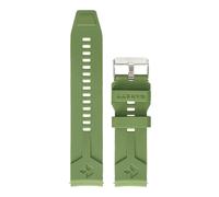 Bracelet de montre en silicone Garett V Vert 22 mm