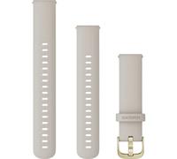 Bracelet de montre en silicone Garmin Quick Release (18 mm) Beige TU