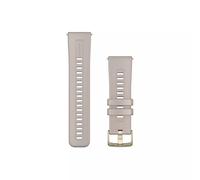 Garmin – Bracelet de montre Venu X1 – Quick Release 24 mm – Silicone – Lin/soft Gold