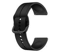 Bracelet de montre en silicone pour bracelets de remplacement pour montres intelligentes Garmin/Huawei/Amazfit 20 mm