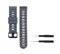 Bracelet de montre en silicone pour Forerunner 945/935, Garmin Fenix 5 Grey