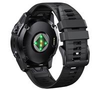 Bracelet de montre en silicone pour Garmin Fenix 7 Pro Black 22mm