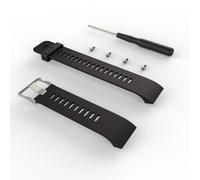 Bracelet de montre en silicone pour Garmin Forerunner 35/30 noir 6 pièces