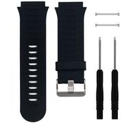 Bracelet de montre en silicone pour Garmin forerunner 920XT Noir