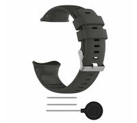 Bracelet de montre en silicone pour Polar Vantage V Grey