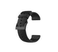 Bracelet de montre en silicone pour Suunto 7/9/9 Baro/D5 Black