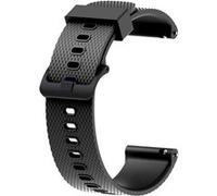 Bracelet de montre en silicone simple pour Garmin Vivomove HR/ Vivoactive3 - Noir G