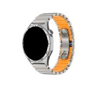 Bracelet de montre en titane 22mm, Compatible avec Huawei GT6 5 4 Pro Ultimate/Amazfit Balance 2/Garmin Venu 3/OnePlus3(Titanium orange,22mm)