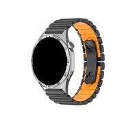 Bracelet de montre en titane 22mm, Compatible avec Huawei GT6 5 4 Pro Ultimate/Amazfit Balance 2/Garmin Venu 3/OnePlus3(Black orange,For Amazfit Balance 2)