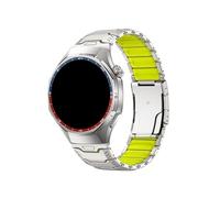 Bracelet de montre en titane 22mm,Compatible avec Huawei GT6 Pro 5 4 4Pro 46mm/Samsung Galaxy Watch46mm/Amazfit Balance 2(Titanium green,For Huawei Ultimate)