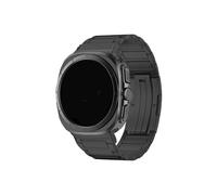 Bracelet de montre en titane for Samsung Galaxy Watch 7 Ultra Bracelet en métal for GALAXY Watch 7 Ultra SANS espace Bracelet à extrémité incurvée(Gray)