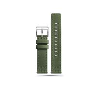 Bracelet De Montre En Toile De Nylon 18 Mm 20 Mm 22 Mm Adapté For Hamilton Khaki Field H70605731 H70605993 Seagull Adapté For Bracelet De Montre De Sport For Seiko(Army green-silver,18mm)