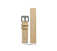 Bracelet De Montre En Toile De Nylon 18 Mm 20 Mm 22 Mm Adapté For Hamilton Khaki Field H70605731 H70605993 Seagull Adapté For Bracelet De Montre De Sport For Seiko(Khaki-black,18mm)