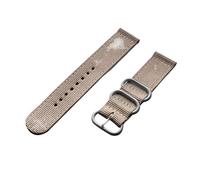 Bracelet de montre en toile for hommes, classique, à la mode, remplacement universel, confortable, Sport, en Nylon, avec boucle en acier inoxydable