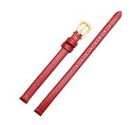 Bracelet de montre fin en cuir pour femme - 6 mm à 16 mm pour petites montres,8mm