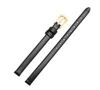 Bracelet de montre fin en cuir pour femme - 6 mm à 16 mm pour petites montres,8mm