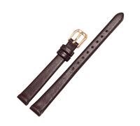 Bracelet de montre fin en cuir pour femme, petit modèle 6 81012 14 mm avec outil d'installation,12mm