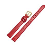 Bracelet de montre fin en cuir pour femme, petit modèle 6 81012 14 mm avec outil d'installation,12mm