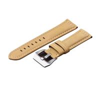 Bracelet De Montre For Cuir Vintage For Panerai, For Seiko, For Omega, Mat, Accessoires For Hommes, 20 Mm, 22, 24(Light brown,20mm)