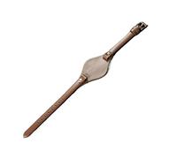 Bracelet de montre for femme Fossil ES3077 ES2830 ES3262 ES3060, confortable et respirant, petite taille 8 mm(Coffee-Rose-K1)