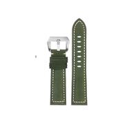 Bracelet de montre for homme 22mm Compatible avec Seiko SOLAR SNKP27 SNKP25 SNKP23(Army green-silver)