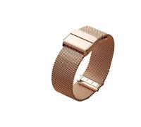 Bracelet De Montre For Maille For Milanaise 0,6 Mm For Seiko, Compatible For Les Montres For DW, For Acier, For Hommes For Femmes(RoseGold,19mm)