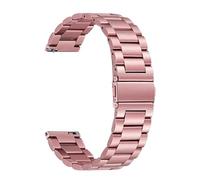 Bracelet De Montre For Métal Compatible For Garmin Vivoactive 3 4 5 Forerunner 245 645 158 55 165 745 965 255 256 Venu 2 SQ2 Music(SZ-Pink,20mm width)