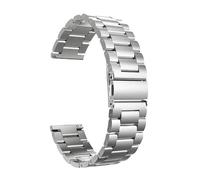 Bracelet De Montre For Métal Compatible For Garmin Vivoactive 3 4 5 Forerunner 245 645 158 55 165 745 965 255 256 Venu 2 SQ2 Music(SZ-Silver,22mm width)