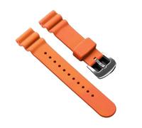 Bracelet De Montre For Silicone For Seiko N° 5 SKX009 Prospex Water Ghost, Sport Étanche For Homme, Accessoires(Orange-lychee)