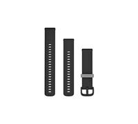 Bracelet de montre garmin quick release 20 mm silicone noir