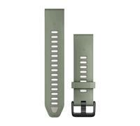 Garmin Bracelet silicone QuickFit 20 – 20 mm – Argenté (Saule / Gris brouillard)