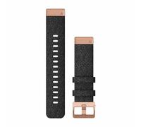 Garmin Bracelet de montre QuickFit 20 Noir / Or rose
