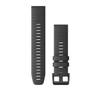 Bracelet de montre - Garmin - Quickfit 22 - Gris/noir - Taille unique - Interchangeable