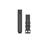Garmin Quickfit® 22 Silicone Strap Argenté Graphite / Black